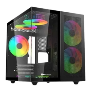 Revenger DUO Dynamic Mini Tower Full-View Micro-ATX ARGB Casing
