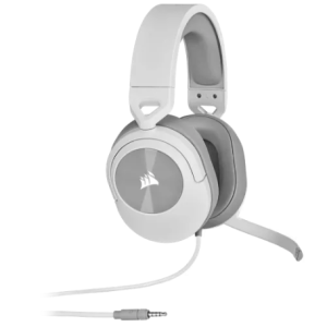 Corsair HS55 Stereo 3.5mm Wired Gaming Headphone White