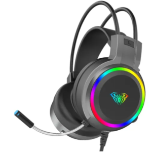 AULA S608 3.5 mm Wired RGB Gaming Headphone
