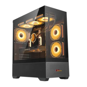 PC Power ICE TOWER BK Desktop Casing