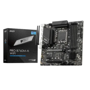 MSI PRO B760M-A WIFI mATX Motherboard