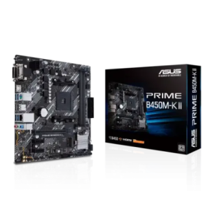 Asus PRIME B450M-K II DDR4 AMD AM4 micro ATX Motherboard