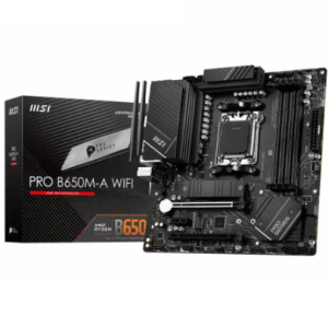 MSI PRO B650M-A WIFI DDR5 AMD AM5 mATX Motherboard