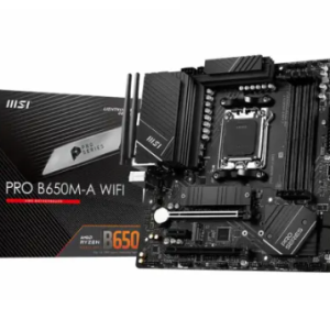 MSI PRO B650M-A WIFI DDR5 AMD AM5 mATX Motherboard