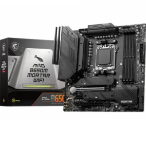 MSI MAG B650M MORTAR WIFI DDR5 AMD AM5 mATX Motherboard