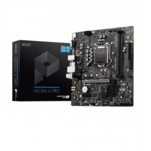 MSI H510M-A PRO Intel 10th Gen and 11th Gen Micro-ATX Motherboard