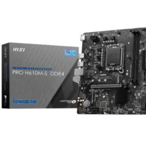 MSI PRO H610M-S DDR4 m-ATX Motherboard