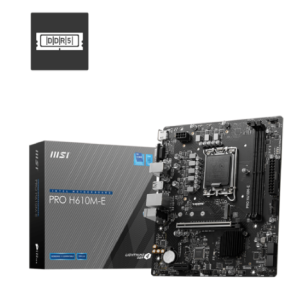 MSI PRO H610M-E mATX Motherboard